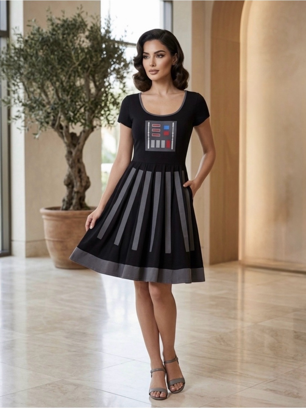 Star Wars Darth Vader Cosplay
Skater Dress Disney Parks
Collection Size L